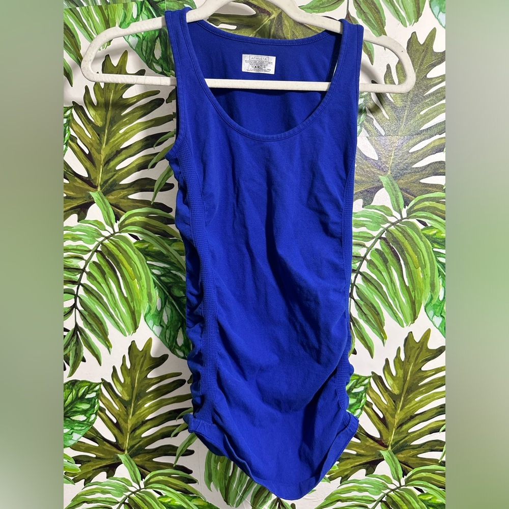 Athleta blue tank top